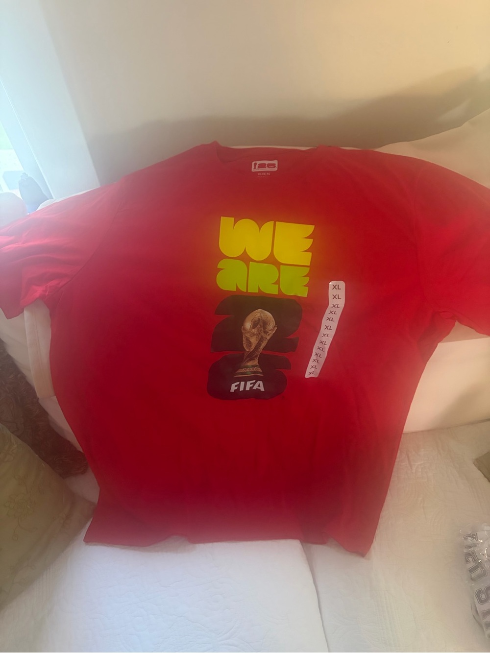 FIFA World Cup 2026 XL Red Graphic Tee
